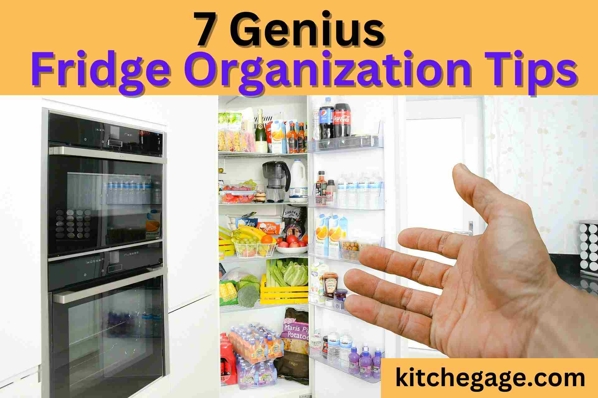 A Organized Fridge