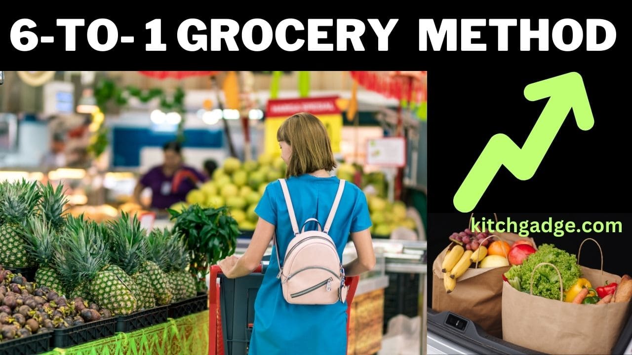 6 to 1 grocery shopping guide