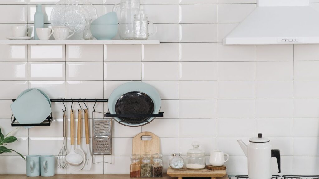 image of a organized kitchen