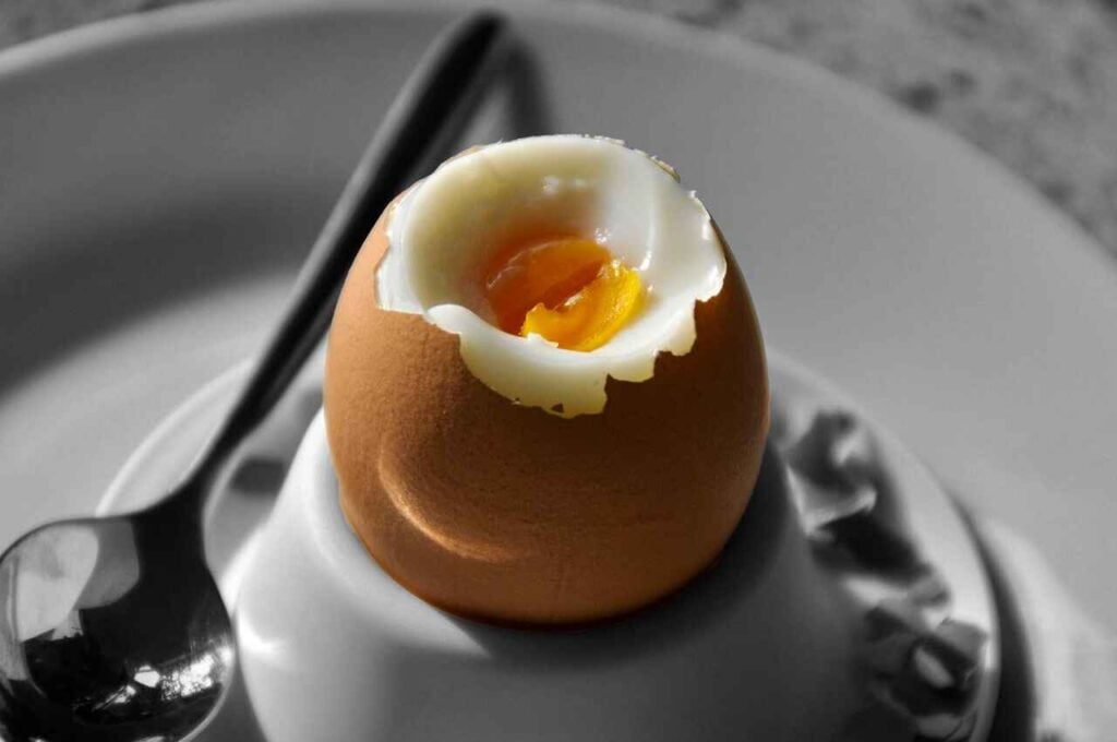 a soft boil egg